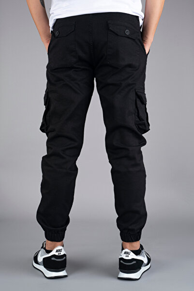 bombe Men's Cargo Pants Black