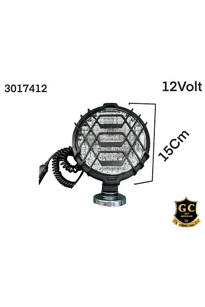 gcstore 12v H3 Bulb Magnetic Work Lamp with Cigarette Lighter Tip