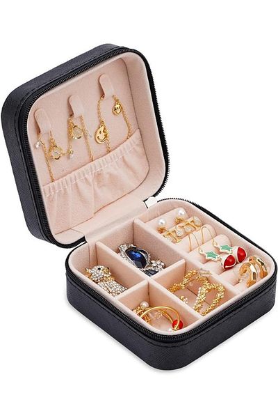 Morlay Stylish Jewelry Jewelry Box & Necklace, Ring, Earring Organizer Organizer Mini Travel Jewelry Bag