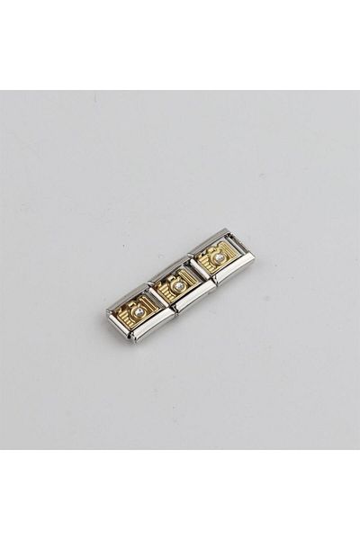 Kaeria Accessory ربط مرفق سحر إيطالي مفصل للكاميرا الذهبية الفولاذية