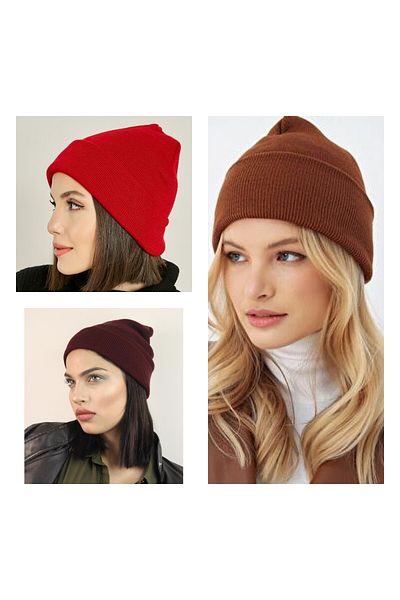 BY SCK Unisex Beanie 100% Ακρυλικό Beanie