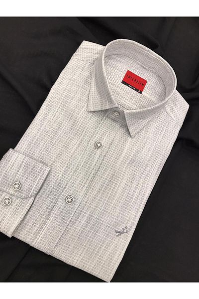 Sarar Cămașă cu model INTERVIEW WOVEN SLIM FIT
