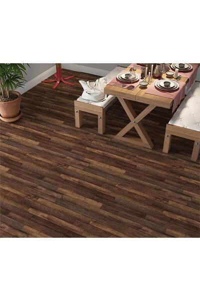 StickerArt Yer Kaplama Zemin Kaplama Folyosu 65x130 cm Ahşap Parke Zemin