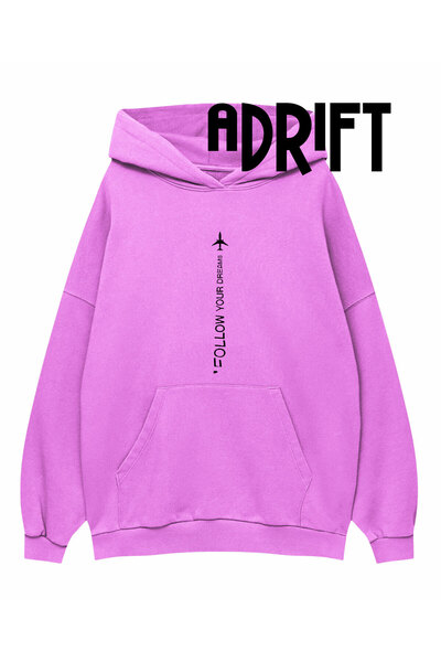 Tarzsokak Unisex Φούτερ με κουκούλα σε ροζ χρώμα με το δικό σας ιδιαίτερο σχέδιο