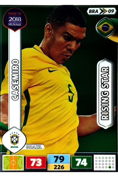 Panini CASEMİRO RISING STAR ROAD TO RUSIA