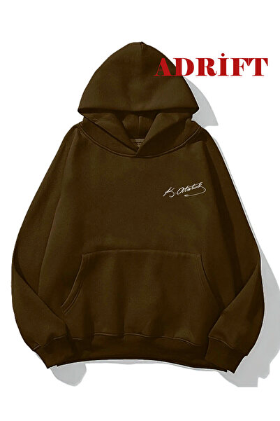 Adrift Unisex Atam dukserica sa kapuljačom