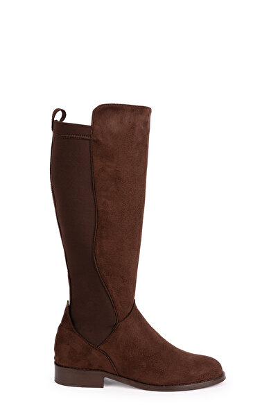 Elile Shoes Kışlık Kadın Streç Çizme 33-34-35-41-42-43-44-45 Numara