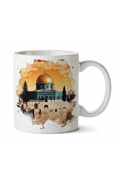 ART HEDİYE كوب مسجد آي أكسا فلسطين مطبوع على الجانبين.jpg