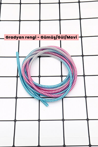 WANNA PROTECT Kablonuzu Koruyun: Şarj Aleti Kablosu Spiral Kablo Koruyucu Kab...