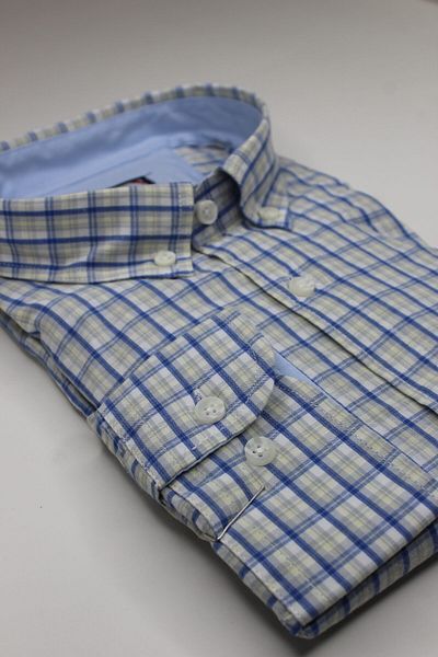 Pietra Paul King Size Cotton Checked Men's Shirt
