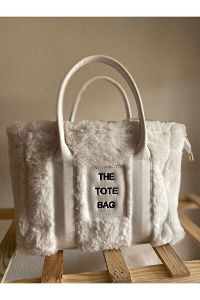 Aksesuar The Tote Bag Peluş Çanta 21x21 mini