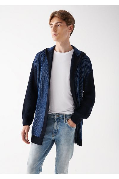Mavi Navy Blue Knitwear Cardigan Regular Fit / Κανονική εφαρμογή 0710088 -70490