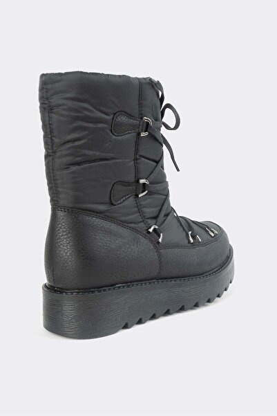 Jelly Berry Kadın Bağcıklı Tasarım Kar Botu 01455KKBT0001-1