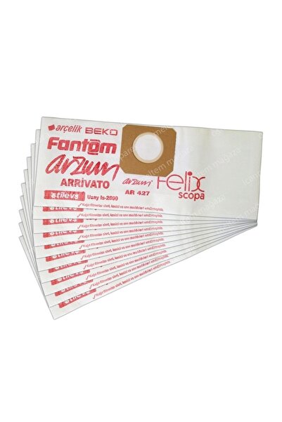 Parmis Съвместима с Fantom Deluxe 4500 прахосмукачна хартиена торбичка за пра...