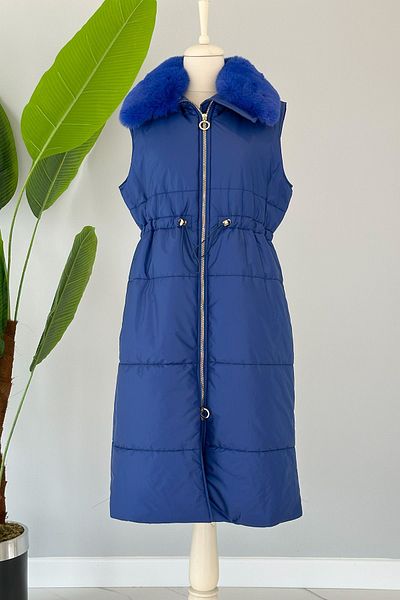 Missemramiss Fur Quilted Vest 4256 Saks