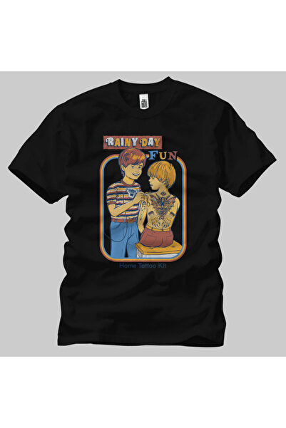 Built By Crazy Tricou unisex Rainy Day Fun