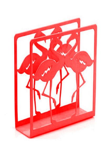 Kazanabil METAL NAPKIN HOLDER WITH BIRD FIGURE