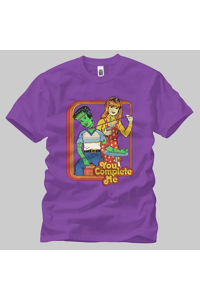 Built By Crazy Μπλουζάκι Unisex You Complete Me