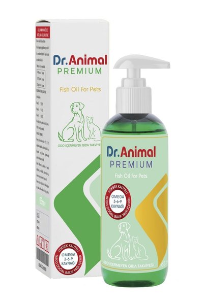 GZ Medikal Dr. Animal Premium Balık Yağı Takviyesi 65 ml