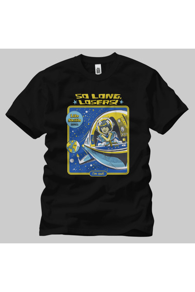 Built By Crazy Tricou unisex So Long Losers