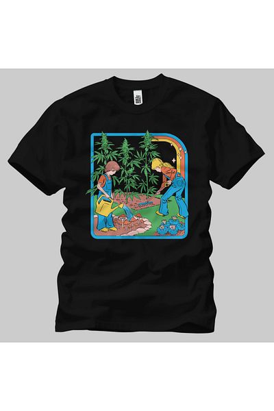 Built By Crazy Tricou unisex Magical Garden