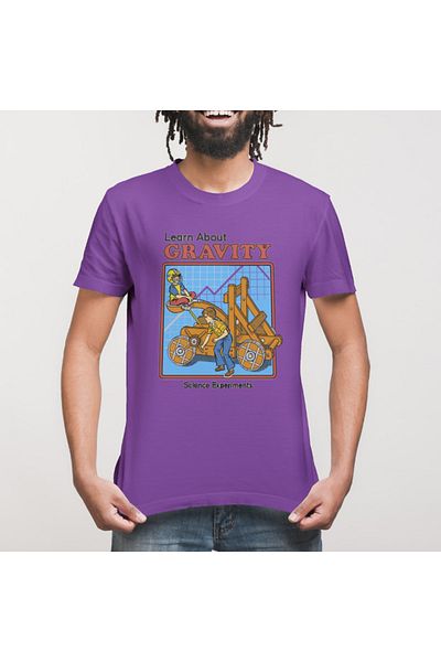 Built By Crazy Learn About Gravity Unisex T-Shirt
