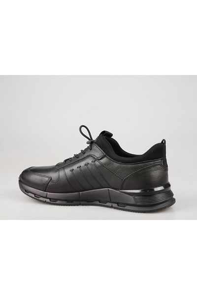 KOMCERO Ανδρικά παπούτσια casual 3k1835 από γνήσιο δέρμα χακί