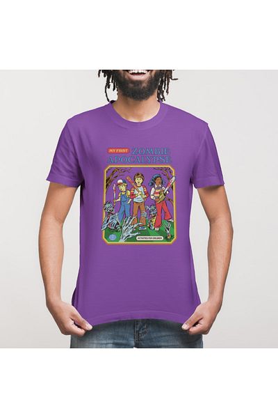 Built By Crazy Το πρώτο μου μπλουζάκι Zombie Apocalypse Unisex