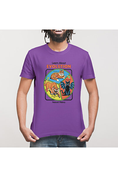 Built By Crazy Learn About Evolution Unisex T-Shirt