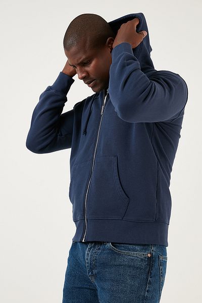 Levi's Ανδρικό φούτερ με φερμουάρ 100% βαμβακερό κανονική εφαρμογή SWEAT A7770