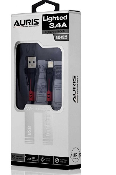 ecocenter Micro Kablo Işıklı, Iphone Uyumlu Şarj Kablosu , Lightning USB Kabl...