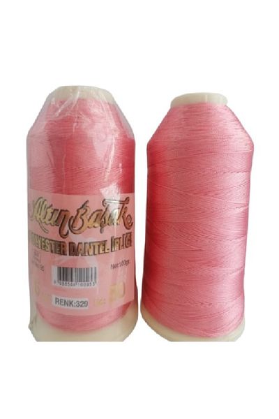 Altınbaşak Gold Spike Polyester Lace Thread 6layers 100 Gr Color 329 No:50 (1 piece)