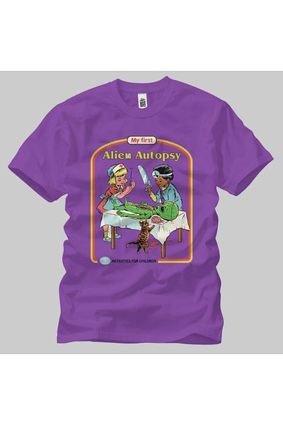 Built By Crazy Tricou unisex My First Alien Autopsy