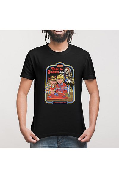 Built By Crazy Lets Talk To Ghosts Unisex T-Shirt