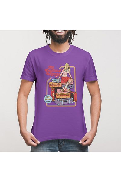 Built By Crazy Unisex My Emotional Baggage T-Shirt