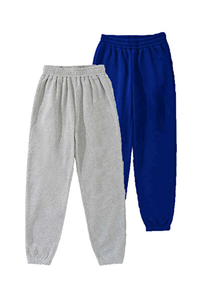 Revasser Pantaloni de sport jogger din 2 piese unisex pentru femei/bărbați - ...