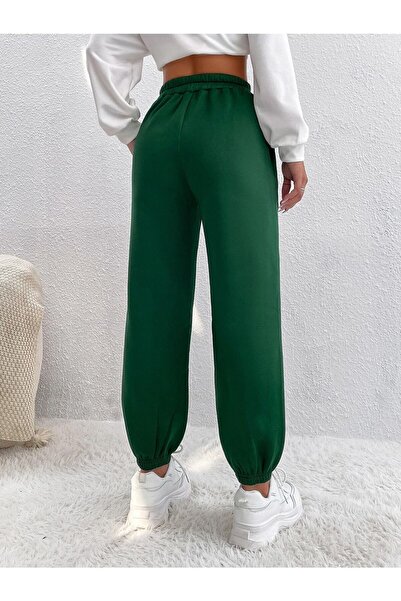 Revasser Unisex Kadın/Erkek California Baskılı Jogger Eşofman Altı