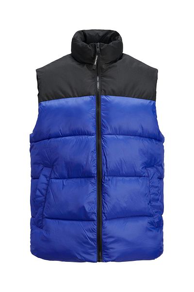 Jack & Jones Jack Jones Jjetoby Bodywarmer Collar Sn Мъжка синя жилетка 12235861-07