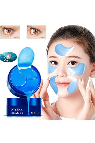 Niyenabeauty Kırışılığa ve Morluğa Karşı Etkili İnci Göz Altı Maskesi 60 Lı