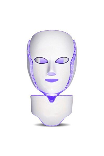 anka lazer Beyaz Led Maske