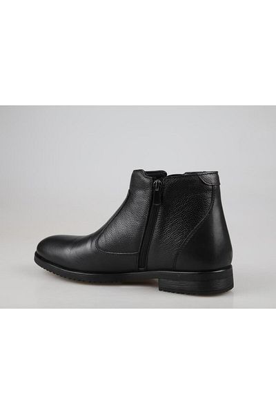Pierre Cardin 1196063 Genuine Leather Men's Black Boots
