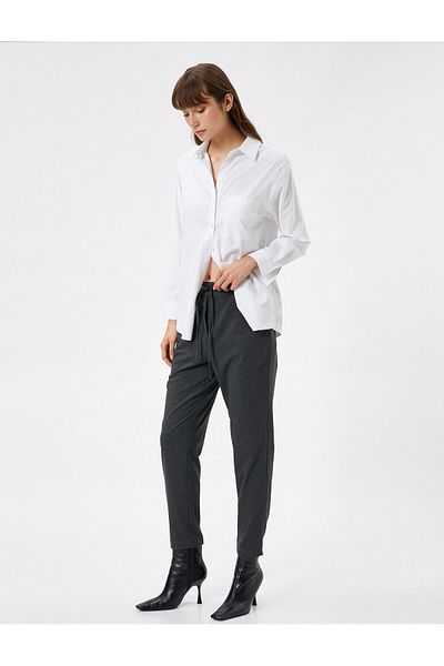 Koton Tie Waist Trousers Jogger