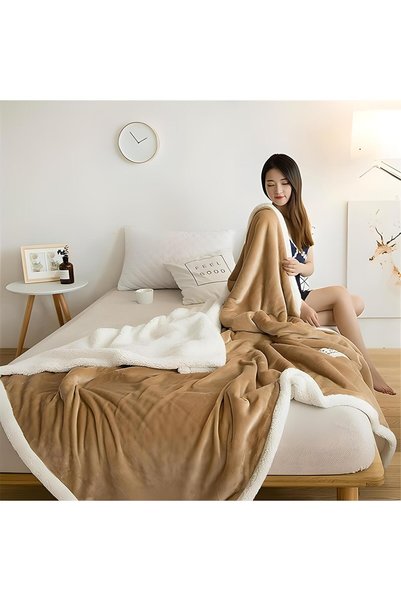 MORDRY Plush Single Blanket, TV blanket
