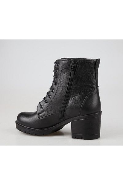 Castle Black 2615 Genuine Leather Black Women's Boots