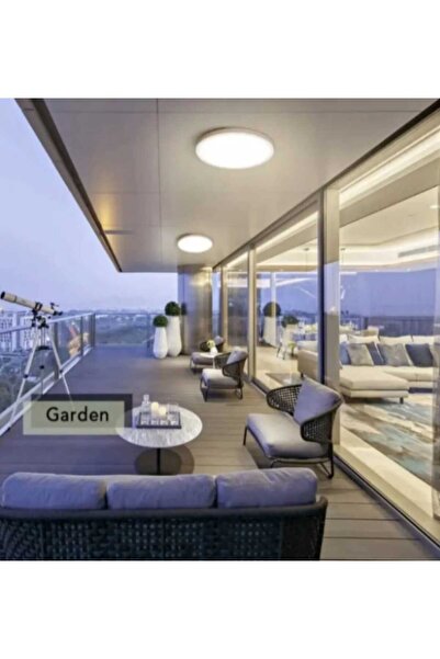 Viesteknoloji BÜYÜK BOY LED PANEL AVİZE 24W 6500K BEYAZ IŞIK 30CM ÇAPINDA BAN...