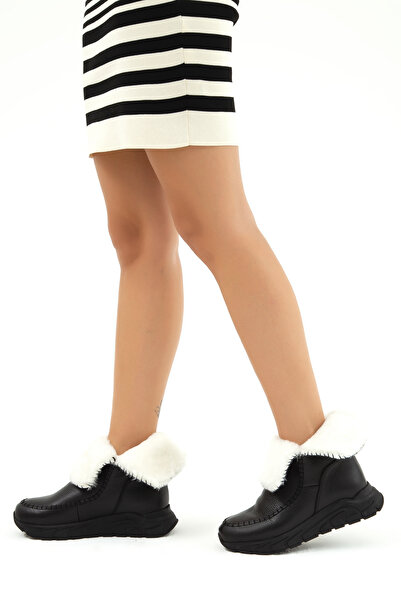 Tamer Tanca Kadın Deri Casual Bot 945 7300 Bn Bot Sk22/23