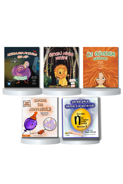 ENDA YAYINCILIK 5'Lİ DUYGU EĞİTİMİ SETİ-DİLEK CESUR