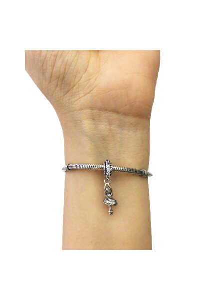 My Story Dans Eden Balerin Sallantılı Gümüş Charm