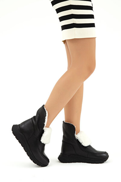 Tamer Tanca Kadın Deri Casual Bot 945 7300 Bn Bot Sk22/23