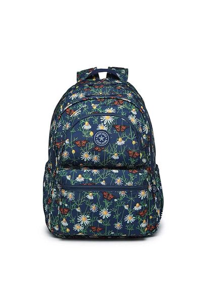 SMART BAGS Rucsac SMARTBAGS pentru femei - Hamomile 2022-1050 Bleumarin